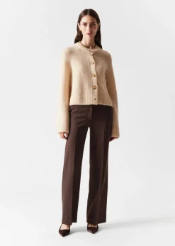 & Other Stories Pants | Wide Press-Crease Trousers