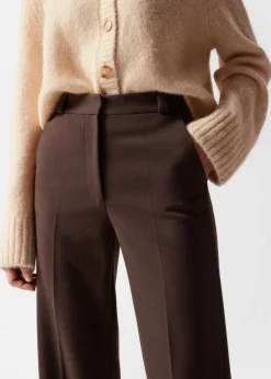 & Other Stories Pants | Wide Press-Crease Trousers