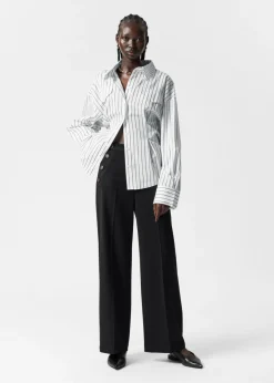 & Other Stories Pants | Wide Sailor Trousers Black