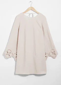 & Other Stories Dresses | Wide-Sleeve Mini Dress