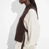 & Other Stories Scarves | Sweaters & Knits | Wool Bib Collar Dark Brown