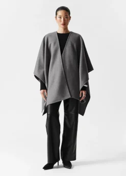 & Other Stories Scarves | Wool Blend Cape