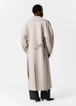 & Other Stories Outerwear | Wool-Blend Funnel-Collar Coat
