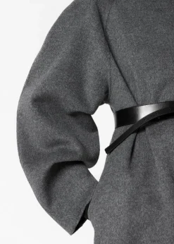 & Other Stories Outerwear | Wool-Blend Funnel-Collar Coat