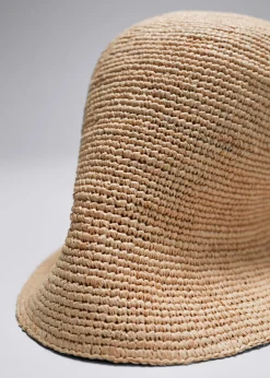 & Other Stories Hats | Woven Raffia Bucket Hat Straw